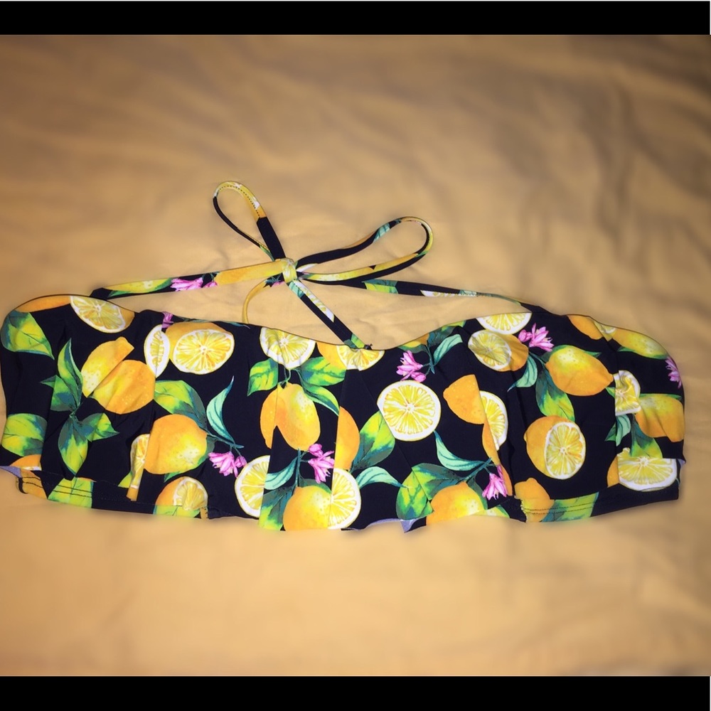 Lemon Bathing Suit Top👙